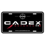 Cadex collectible car plate