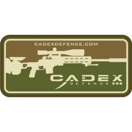VELCRO PVC PATCH “CADEX DEFENCE” TAN/GREEN